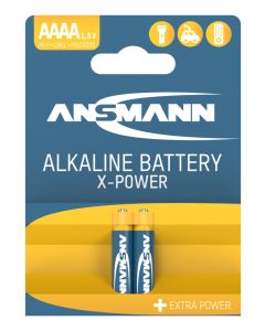 X-Power Alkaline Battery AAAA / LR8 2 pcs. blister packaging