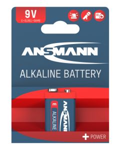 Alkaline Battery E / 6LR61 1 pcs. paper blister