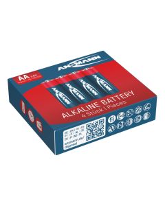 Alkaline Battery AA / LR6 4 pcs. cardboard box