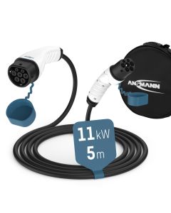 Car charger cable 11 kW type 2 500 cm